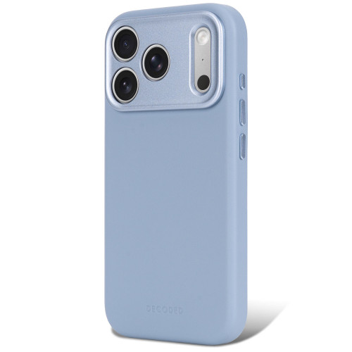 Decoded Leather Backcover - skórzane etui do iPhone 18 Pro Max / 17 Pro Max kompatybilne z MagSafe (sky blue), Ansicht 7