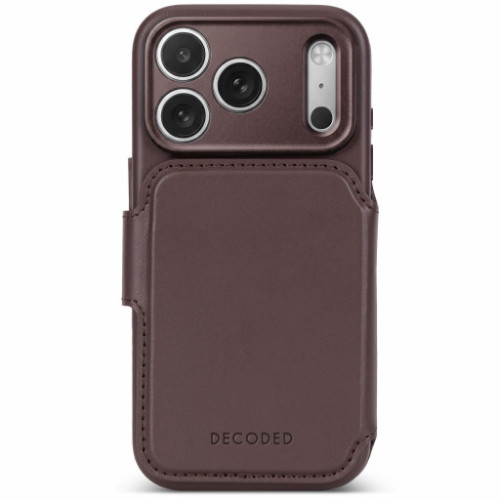Decoded Leather Detachable Wallet - skórzane etui do iPhone 18 Pro Max / 17 Pro Max kompatybilne z MagSafe (chocolat brown), widok 7