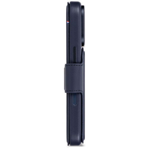 Decoded Leather Detachable Wallet - skórzane etui do iPhone 18 Pro Max / 17 Pro Max kompatybilne z MagSafe (midnight), pohled 4