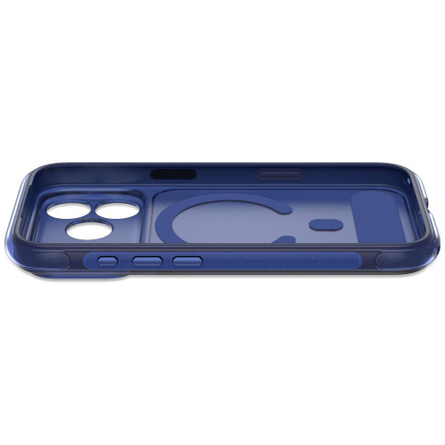 Decoded AntiMicrobial Hybrid Stand Backcover - etui z podstawką do iPhone 18 Pro Max / 17 Pro Max kompatybilne z MagSafe (atlantic blue), pohled 6