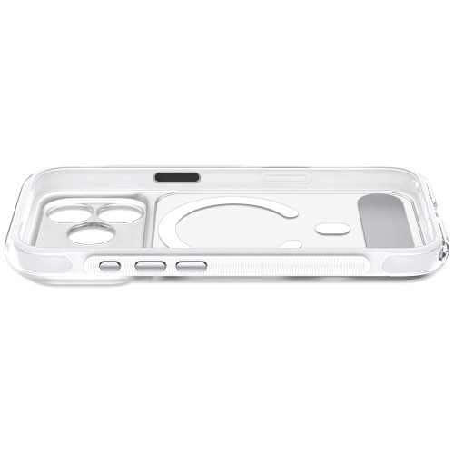 Decoded AntiMicrobial Hybrid Stand Backcover - etui z podstawką do iPhone 18 Pro Max / 17 Pro Max kompatybilne z MagSafe (clear), pohled 6