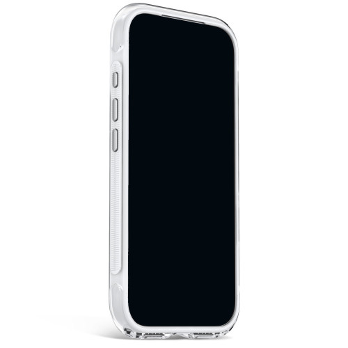 Decoded AntiMicrobial Hybrid Stand Backcover - etui z podstawką do iPhone 18 Pro Max / 17 Pro Max kompatybilne z MagSafe (frosted white), widok 3
