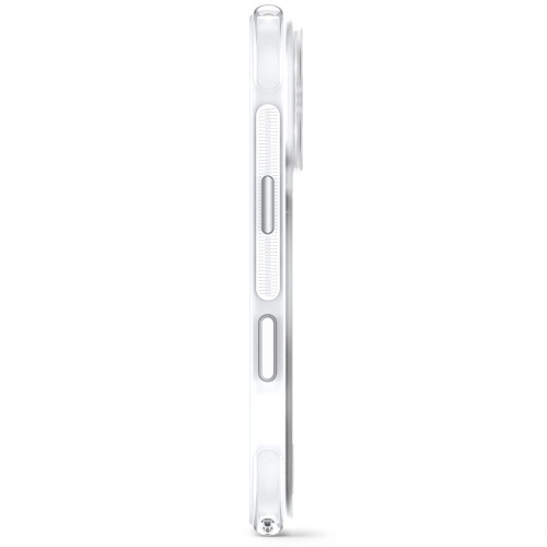 Decoded AntiMicrobial Hybrid Stand Backcover - etui z podstawką do iPhone 18 Pro Max / 17 Pro Max kompatybilne z MagSafe (frosted white), widok 7