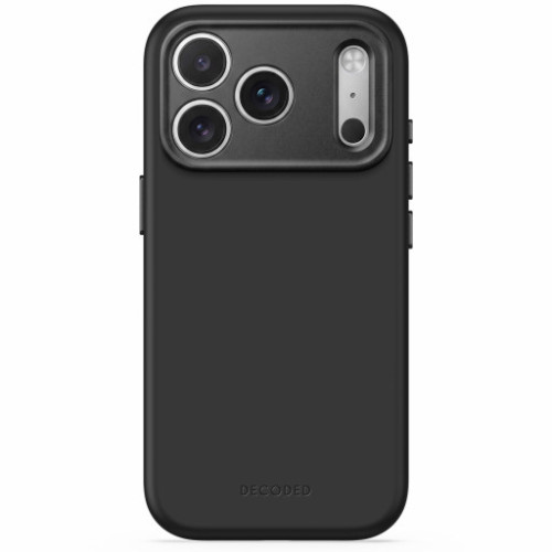Decoded AntiMicrobial Silicone Backcover - etui do iPhone 18 Pro / 17 Pro kompatybilne z MagSafe (carbon black), widok 2