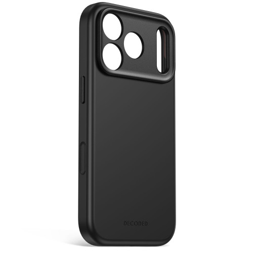 Decoded AntiMicrobial Silicone Backcover - etui do iPhone 18 Pro / 17 Pro kompatybilne z MagSafe (carbon black), widok 5