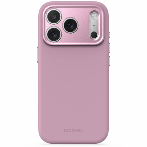 Decoded AntiMicrobial Silicone Backcover - etui do iPhone 18 Pro / 17 Pro kompatybilne z MagSafe (rose quartz), pohled 2