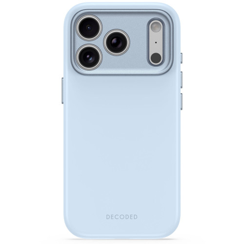 Decoded AntiMicrobial Silicone Backcover - etui do iPhone 18 Pro / 17 Pro kompatybilne z MagSafe (sky blue)