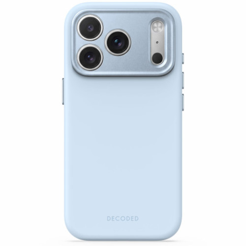Decoded AntiMicrobial Silicone Backcover - etui do iPhone 18 Pro / 17 Pro kompatybilne z MagSafe (sky blue), widok 2