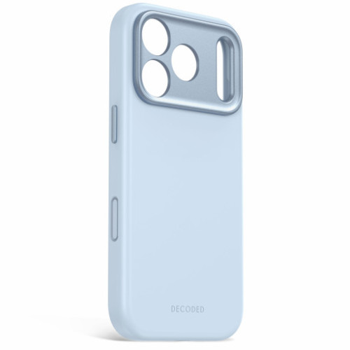 Decoded AntiMicrobial Silicone Backcover - etui do iPhone 18 Pro / 17 Pro kompatybilne z MagSafe (sky blue), widok 3