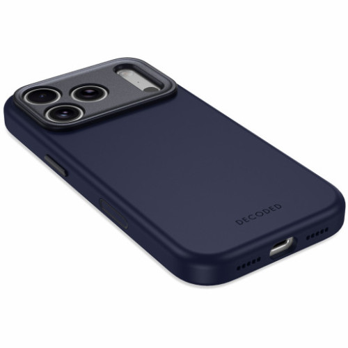 Decoded AntiMicrobial Silicone Backcover - etui do iPhone 18 Pro / 17 Pro kompatybilne z MagSafe (atlantic blue), view 4