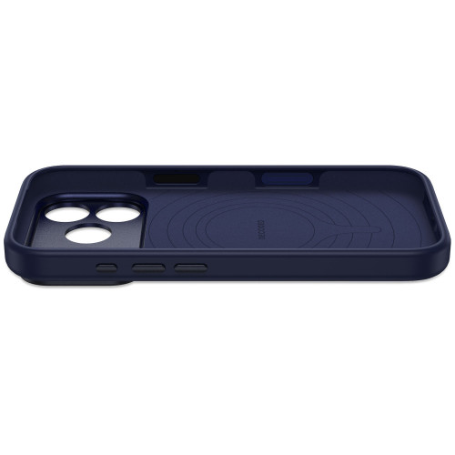 Decoded AntiMicrobial Silicone Backcover - etui do iPhone 18 Pro / 17 Pro kompatybilne z MagSafe (atlantic blue), view 7