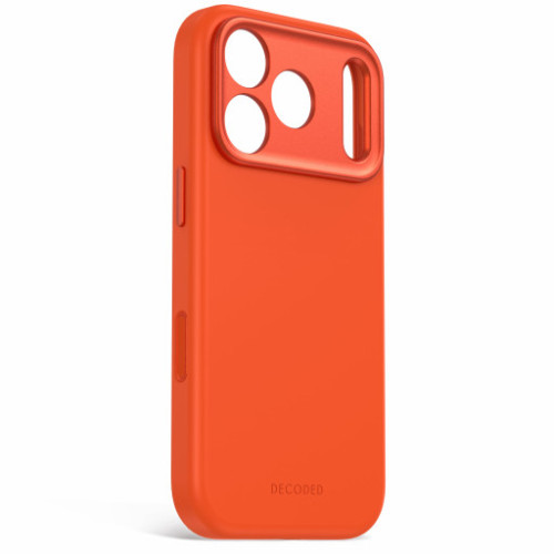 Decoded AntiMicrobial Silicone Backcover - etui do iPhone 18 Pro / 17 Pro kompatybilne z MagSafe (terracotta), pohled 3