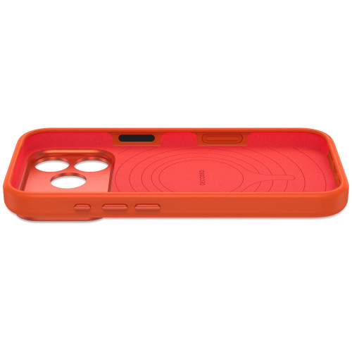 Decoded AntiMicrobial Silicone Backcover - etui do iPhone 18 Pro / 17 Pro kompatybilne z MagSafe (terracotta), Ansicht 7