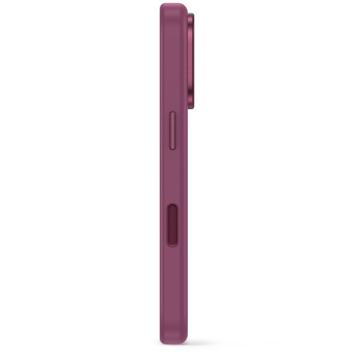Decoded AntiMicrobial Silicone Backcover - etui do iPhone 18 Pro / 17 Pro kompatybilne z MagSafe (plum), widok 8