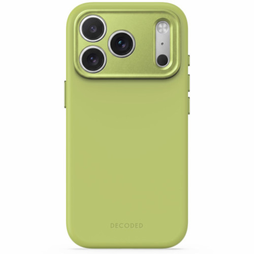 Decoded AntiMicrobial Silicone Backcover - etui do iPhone 18 Pro / 17 Pro kompatybilne z MagSafe (moss green), pohled 2