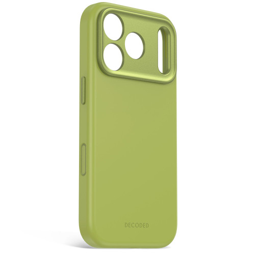 Decoded AntiMicrobial Silicone Backcover - etui do iPhone 18 Pro / 17 Pro kompatybilne z MagSafe (moss green), pohled 5