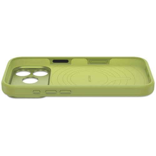 Decoded AntiMicrobial Silicone Backcover - etui do iPhone 18 Pro / 17 Pro kompatybilne z MagSafe (moss green), Ansicht 7