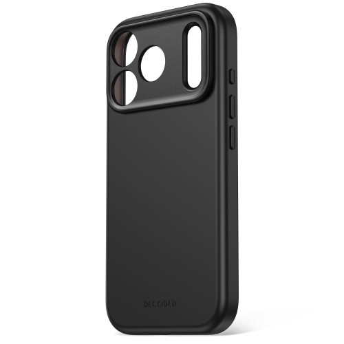 Decoded AntiMicrobial Silicone Backcover - etui do iPhone 18 Pro Max / 17 Pro Max kompatybilne z MagSafe (carbon black), widok 8