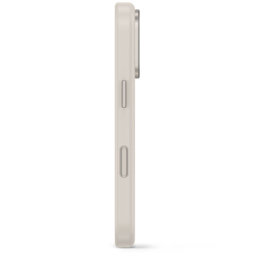 Decoded AntiMicrobial Silicone Backcover - etui do iPhone 18 Pro Max / 17 Pro Max kompatybilne z MagSafe (pebble grey), widok 5