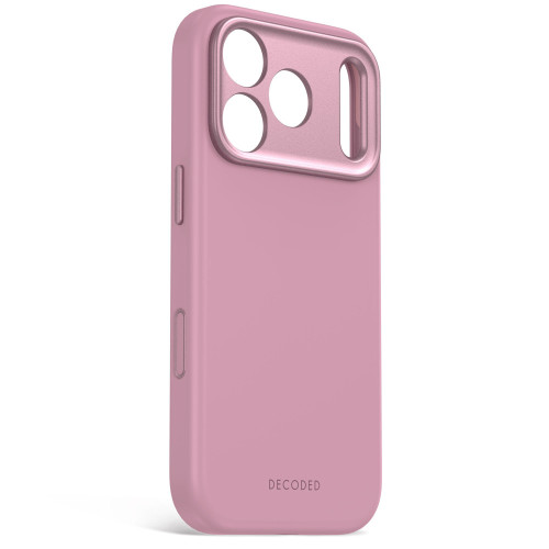 Decoded AntiMicrobial Silicone Backcover - etui do iPhone 18 Pro Max / 17 Pro Max kompatybilne z MagSafe (rose quartz ), pohled 2
