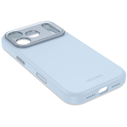 Decoded AntiMicrobial Silicone Backcover - etui do iPhone 18 Pro Max / 17 Pro Max kompatybilne z MagSafe (sky blue), widok 7