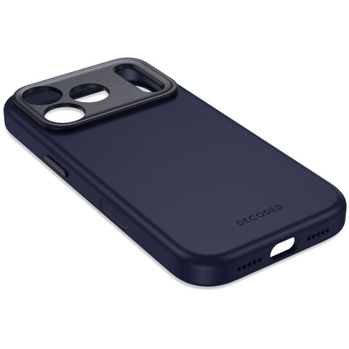 Decoded AntiMicrobial Silicone Backcover - etui do iPhone 18 Pro Max / 17 Pro Max kompatybilne z MagSafe (atlantic blue), Ansicht 7