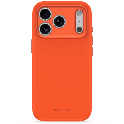 Decoded AntiMicrobial Silicone Backcover - etui do iPhone 18 Pro Max / 17 Pro Max kompatybilne z MagSafe (terracotta)