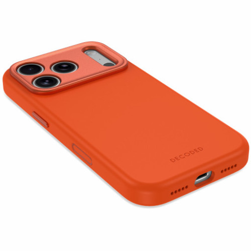 Decoded AntiMicrobial Silicone Backcover - etui do iPhone 18 Pro Max / 17 Pro Max kompatybilne z MagSafe (terracotta), Ansicht 4