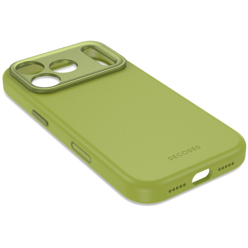 Decoded AntiMicrobial Silicone Backcover - etui do iPhone 18 Pro Max / 17 Pro Max kompatybilne z MagSafe (moss green), Ansicht 7