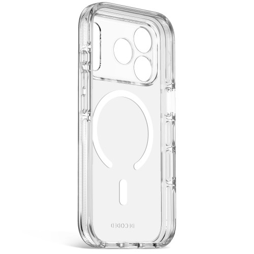 Decoded DropTec Transparent Backcover - etui do iPhone 18 Pro / 17 Pro kompatybilne z MagSafe (transparent), widok 3
