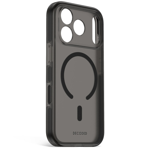Decoded DropTec Transparent Backcover - etui do iPhone 18 Pro / 17 Pro kompatybilne z MagSafe (frosted black), widok 2