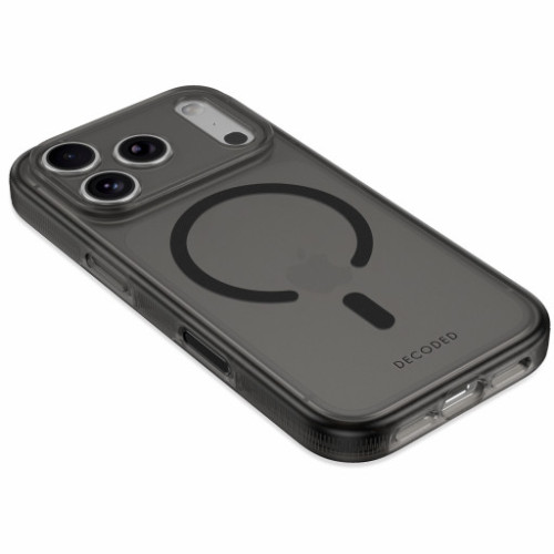Decoded DropTec Transparent Backcover - etui do iPhone 18 Pro / 17 Pro kompatybilne z MagSafe (frosted black), widok 8