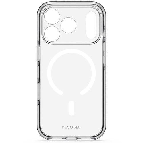Decoded DropTec Transparent Backcover - etui do iPhone 18 Pro Max / 17 Pro Max kompatybilne z MagSafe (transparant)