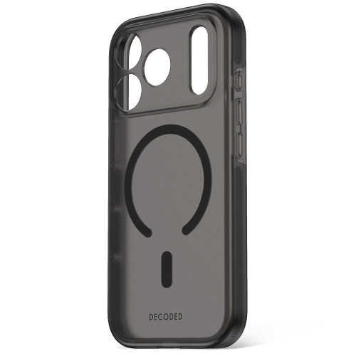 Decoded DropTec Transparent Backcover - etui do iPhone 18 Pro Max / 17 Pro Max kompatybilne z MagSafe (frosted black), widok 8