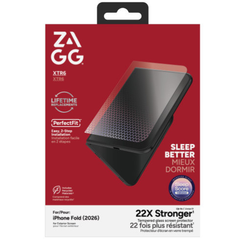 ZAGG Invisibleshield Glass XTR6 - szkło ochronne do iPhone Duo (zewnętrzne), Ansicht 3