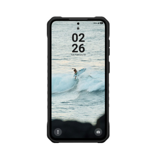 UAG Pathfinder Clear Magnet - etui z wbudowanym modułem magnetycznym do Samsung Galaxy S26 FE (ash/black), widok 2