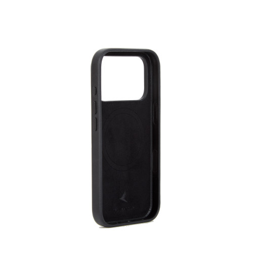 Troubadour Leather Case - etui skórzane do iPhone 18 Pro / 17 Pro kompatybilne z MagSafe (black), view 7