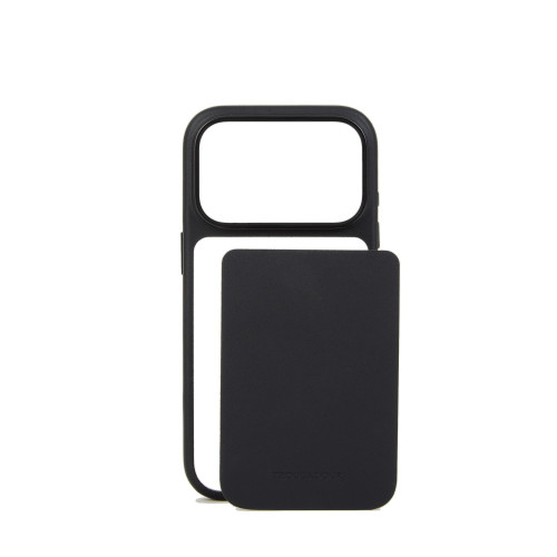 Troubadour Modular Leather Case - etui skórzane do iPhone 18 Pro / 17 Pro kompatybilne z MagSafe (black), widok 3