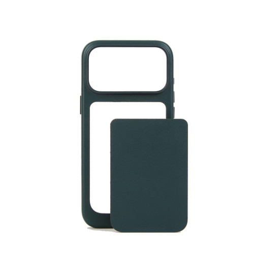 Troubadour Modular Leather Case - etui skórzane do iPhone 18 Pro Max / 17 Pro Max kompatybilne z MagSafe (obsidian green), Ansicht 2