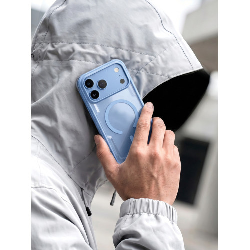 Laut Aero Matter - etui do iPhone 18 Pro / 17 Pro kompatybilne z MagSafe (sky blue), widok 2