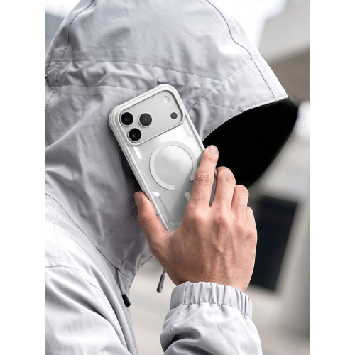 Laut Aero Matter - etui do iPhone 18 Pro / 17 Pro kompatybilne z MagSafe (snow white), widok 2