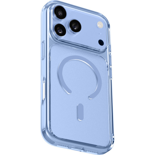 Laut Crystal Fluro - etui do iPhone 18 Pro / 17 Pro kompatybilne z MagSafe (blue crystal), widok 2