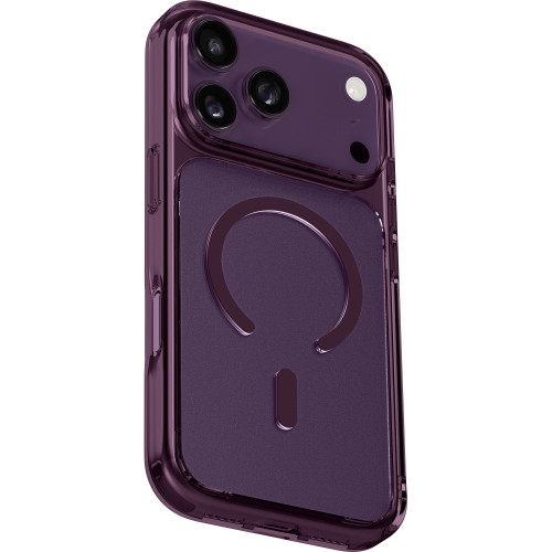 Laut Crystal Fluro - etui do iPhone 18 Pro / 17 Pro kompatybilne z MagSafe (plum crystal), widok 2