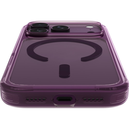 Laut Crystal Fluro - etui do iPhone 18 Pro / 17 Pro kompatybilne z MagSafe (plum crystal), widok 6