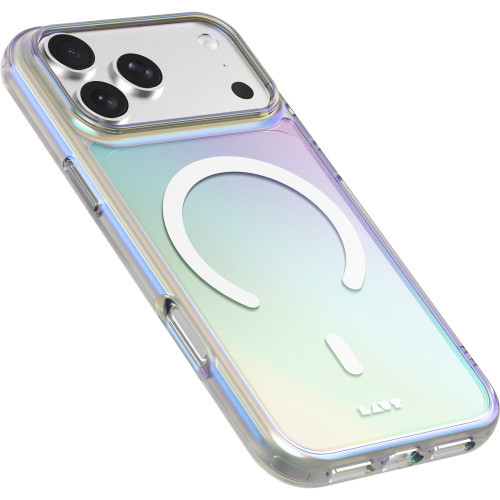 Laut Holo - etui do iPhone 18 Pro Max / 17 Pro Max kompatybilne z MagSafe (holo pearl), widok 3