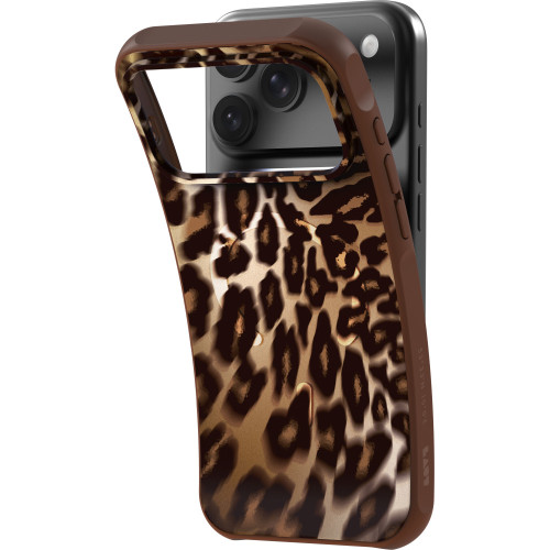Laut Huex Wave - etui do iPhone 18 Pro Max / 17 Pro Max kompatybilne z MagSafe (mocha leopard), widok 8