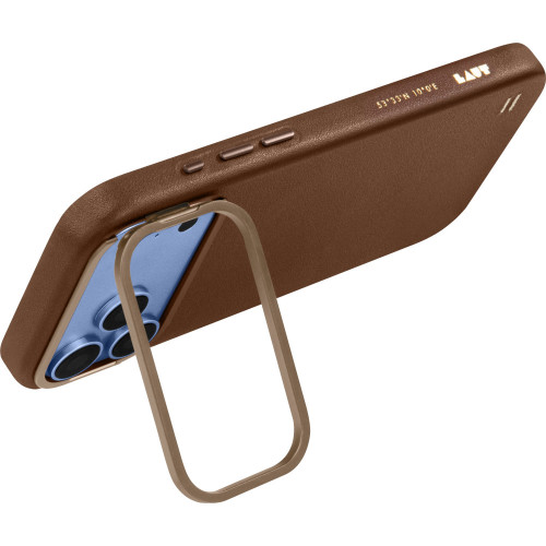Laut Lux Edge - etui do iPhone 18 Pro / 17 Pro kompatybilne z MagSafe (cocoa brown), widok 5