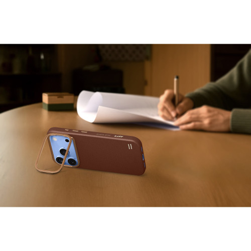 Laut Lux Edge - etui do iPhone 18 Pro / 17 Pro kompatybilne z MagSafe (cocoa brown), widok 6
