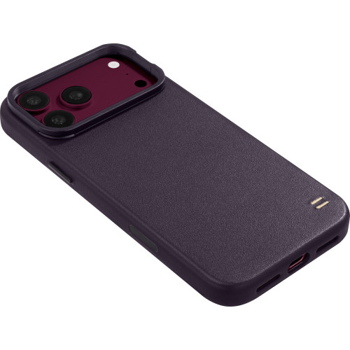 Laut Lux Edge - etui do iPhone 18 Pro / 17 Pro kompatybilne z MagSafe (deep plum), widok 3