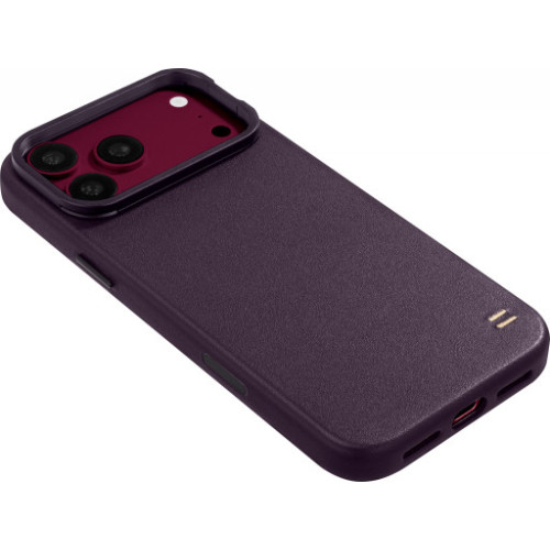 Laut Lux Edge - etui do iPhone 18 Pro / 17 Pro kompatybilne z MagSafe (deep plum), widok 7